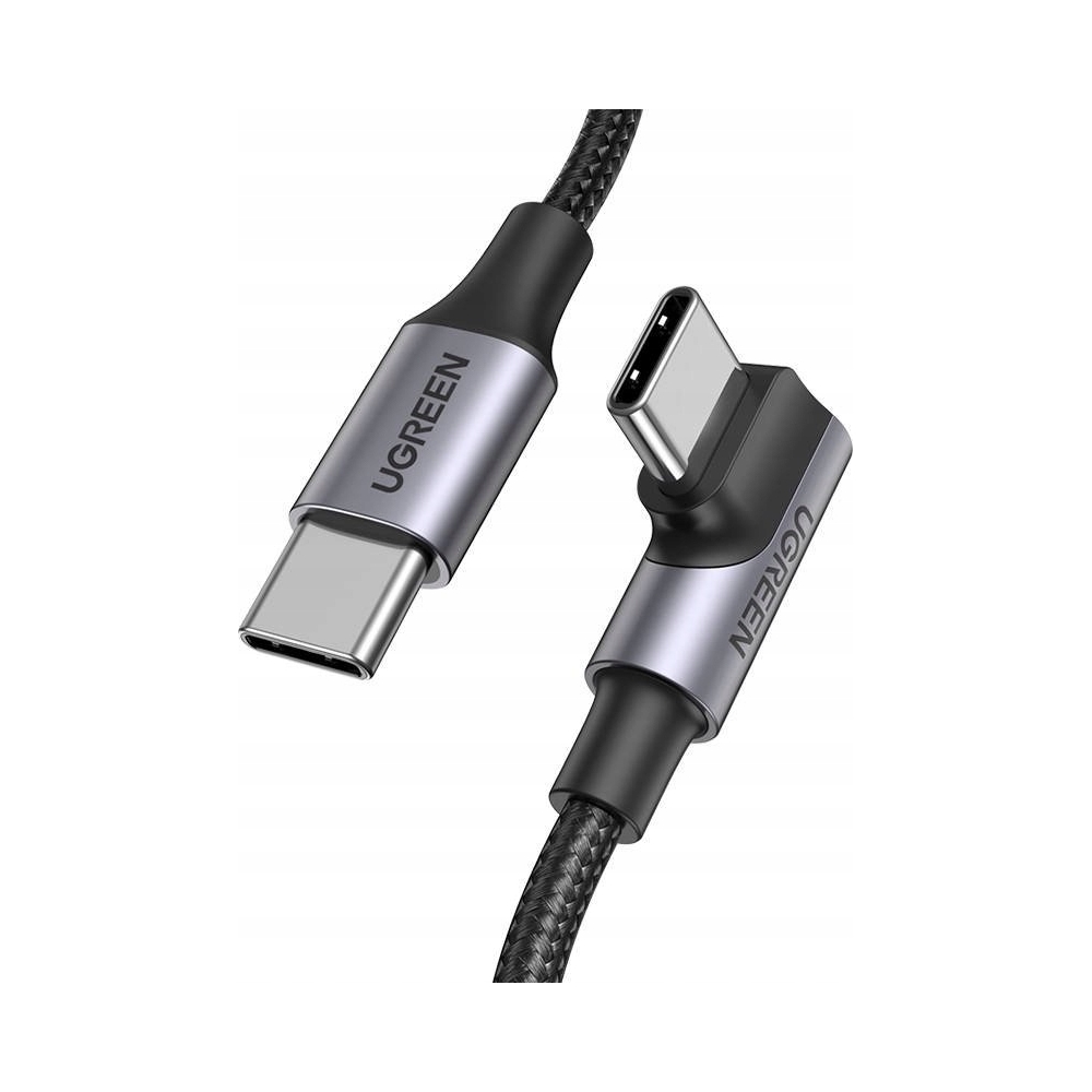 Kabel UGREEN USB-C - USB-C 1 m Czarny (70643) – Szybkie ładowanie i przesył danych