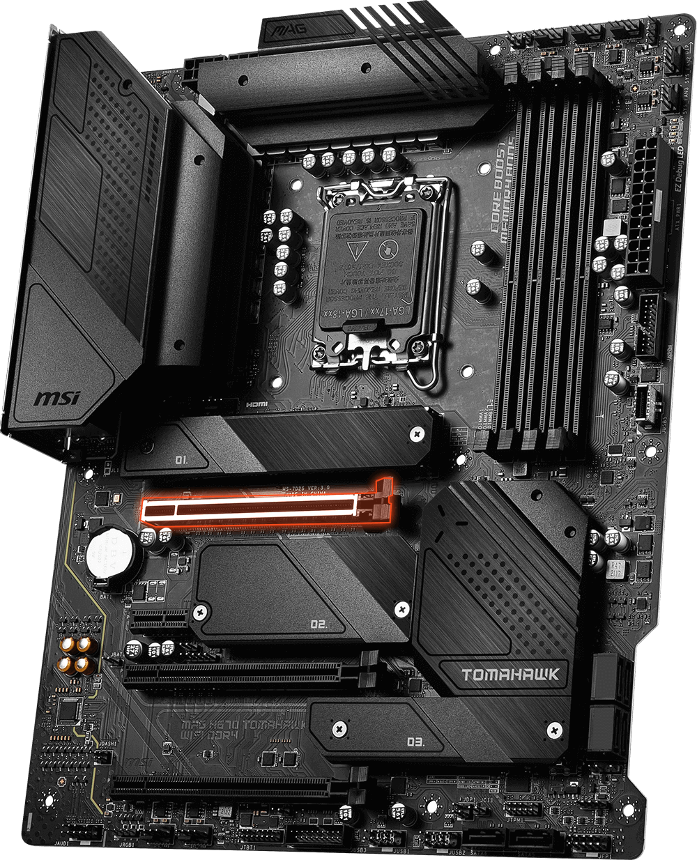 MSI MAG H670 TOMAHAWK WIFI DDR4 - Płyta główna - Morele.net