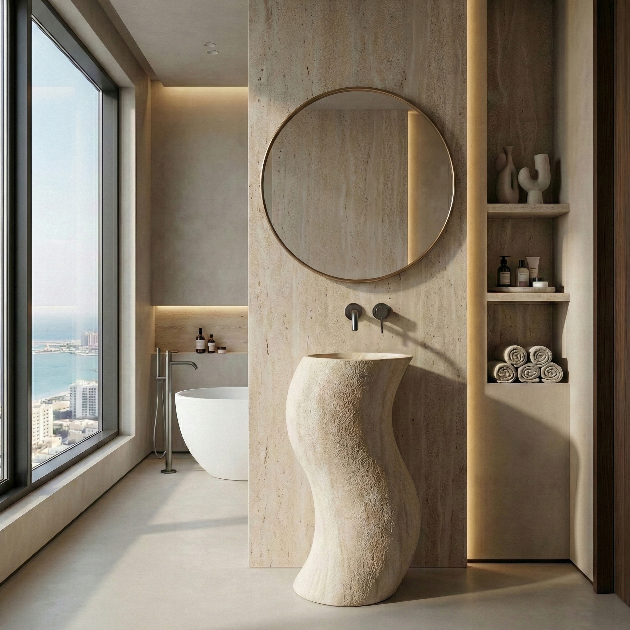 Wymiary umywalki REA Melody – idealne proporcje dla komfortu