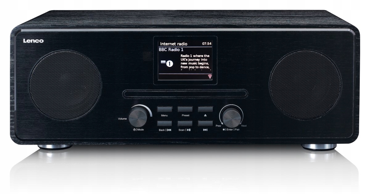 Wydajność dźwięku z mocą 20 W RMS