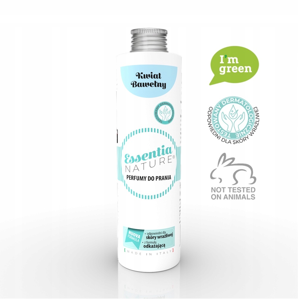 Perfumy do prania o zapachu Kwiat Bawełny 250 ml – Elegancja i świeżość w każdym praniu