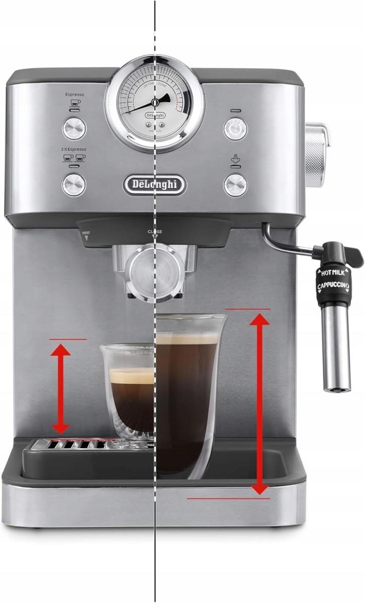 Kawa, tak jak lubisz – Wyjmowana tacka ociekowa dla wysokich filiżanek