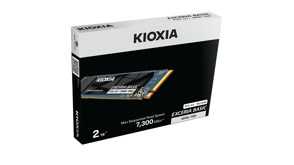 Dysk SSD KIOXIA EXCERIA BASIC 2TB NVMe PCIe Gen4 x4 – Wydajność na wyciągnięcie ręki