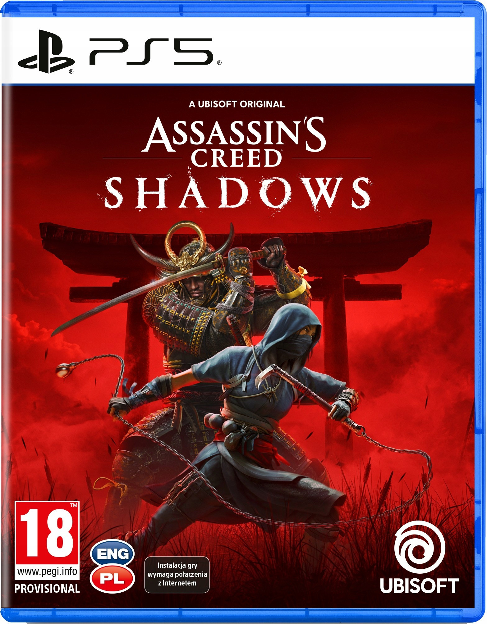 UbiSoft Gra PlayStation 5 Assassin's Creed Shadows – Wejdź do świata samurajów