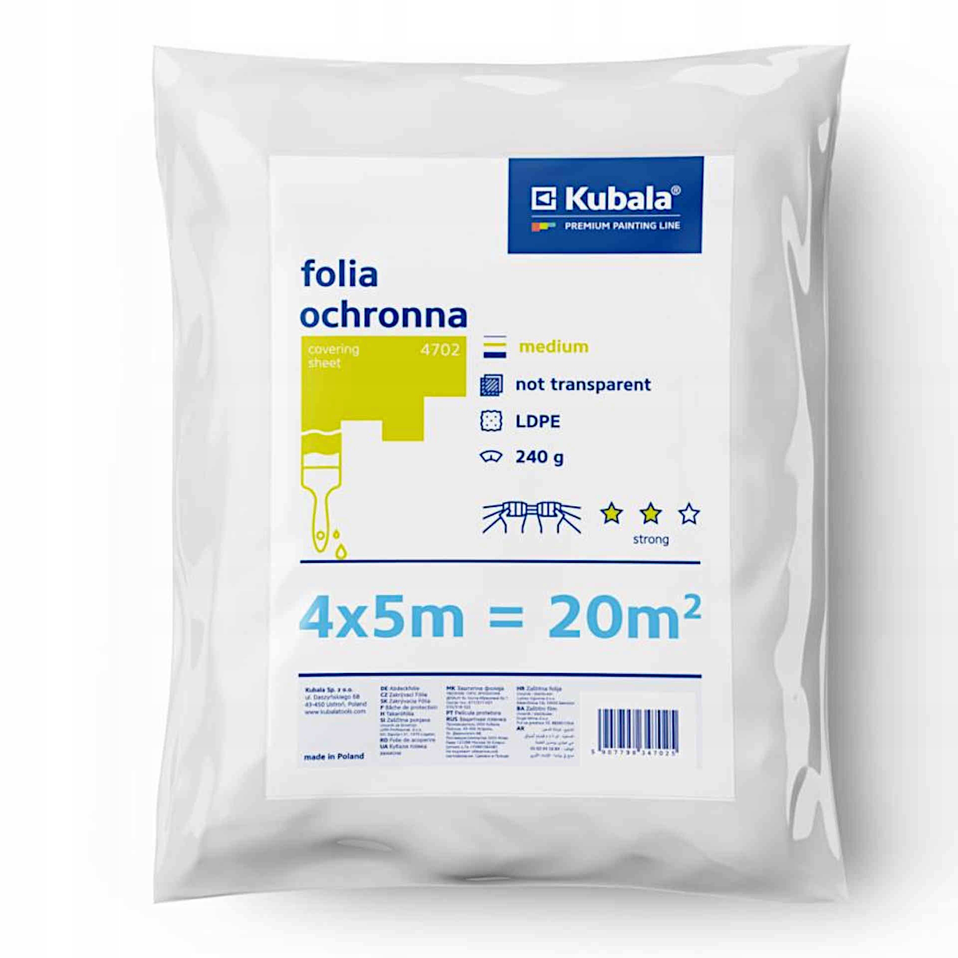 Zastosowanie folii malarskiej Kubala w pracach remontowych
