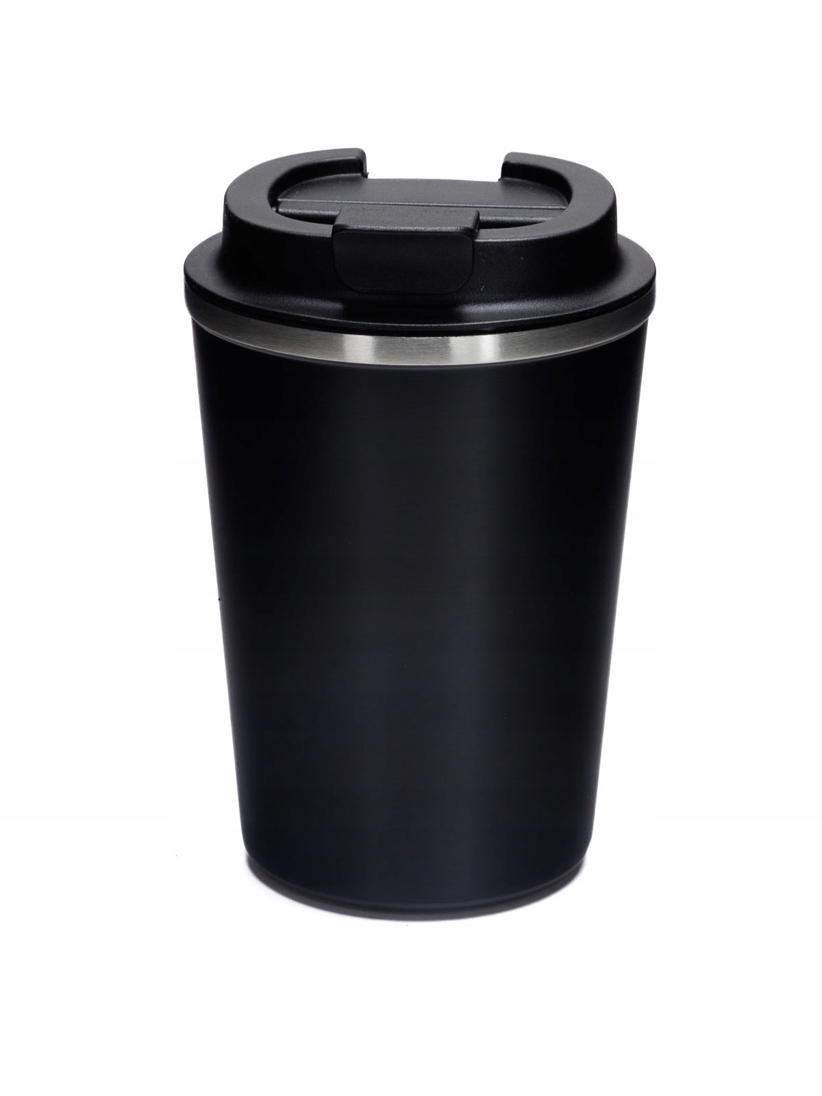 Szczelny kubek termiczny Dr.Bacty Terra RCS 300ml* – Stal z recyklingu - Czarny Mat