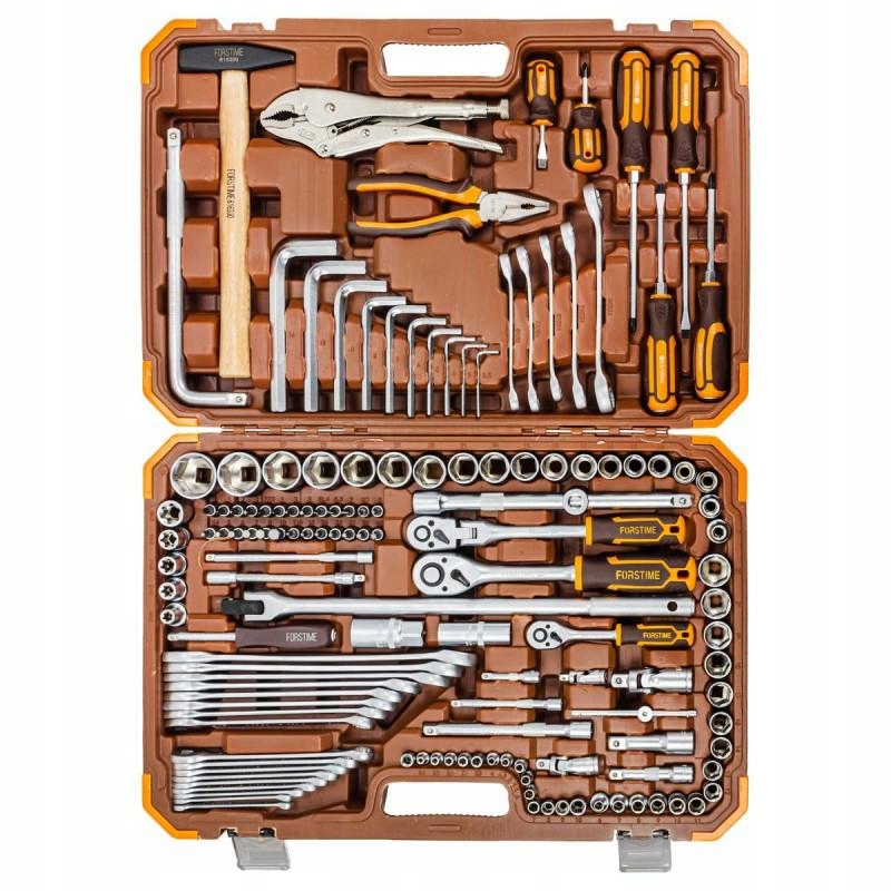 Bogaty zestaw elementów – Klucze, bity i grzechotki w jednym