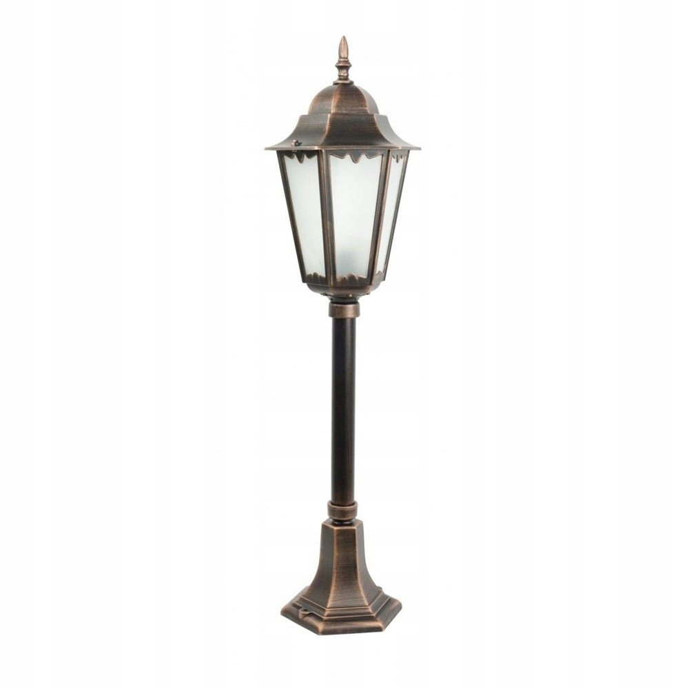Lampa Ogrodowa Stojąca Retro Classic II Patyna Miedź 85 cm – Elegancja w Twoim Ogrodzie