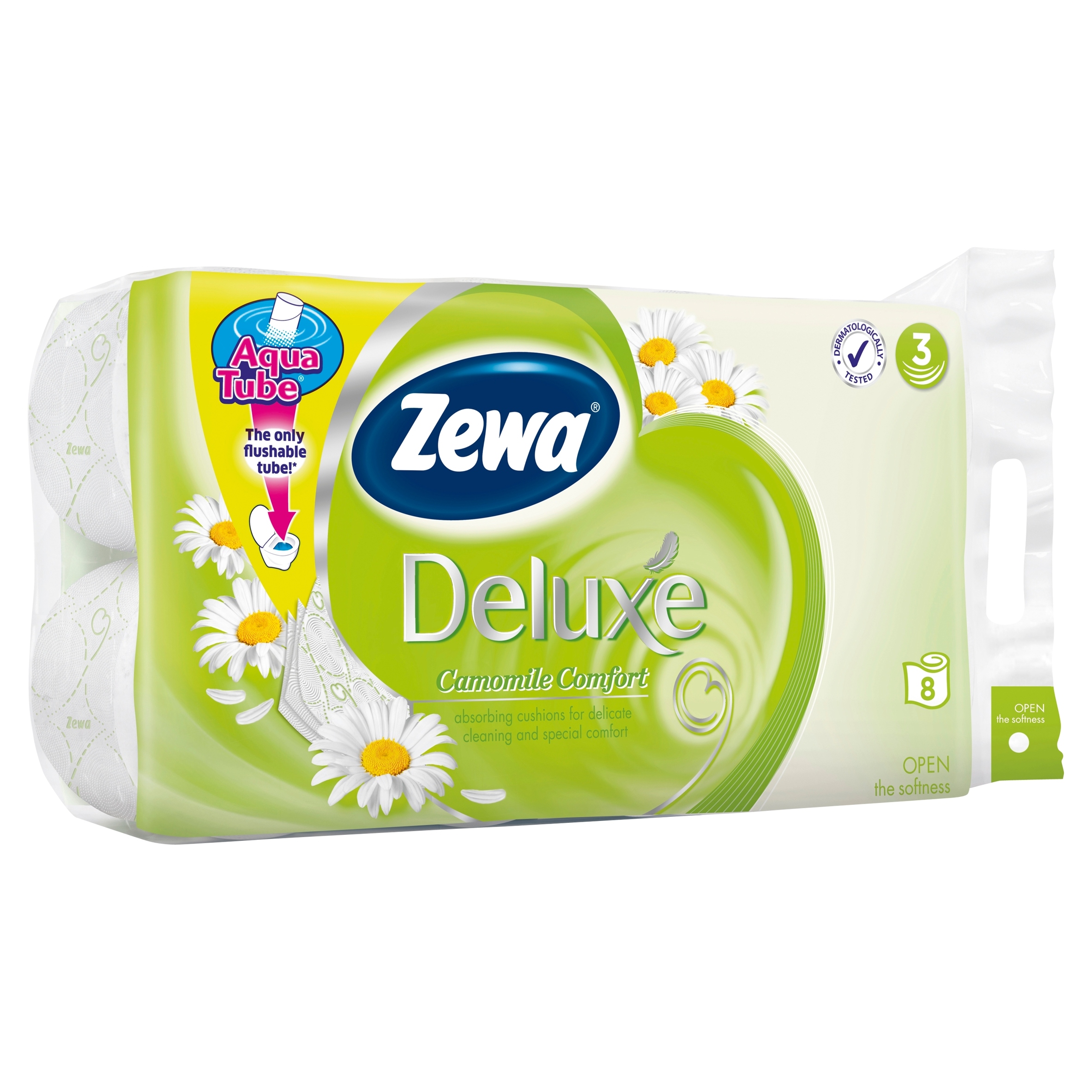 Papier toaletowy Zewa Deluxe Camomile – Komfort i jakość w Twojej łazience