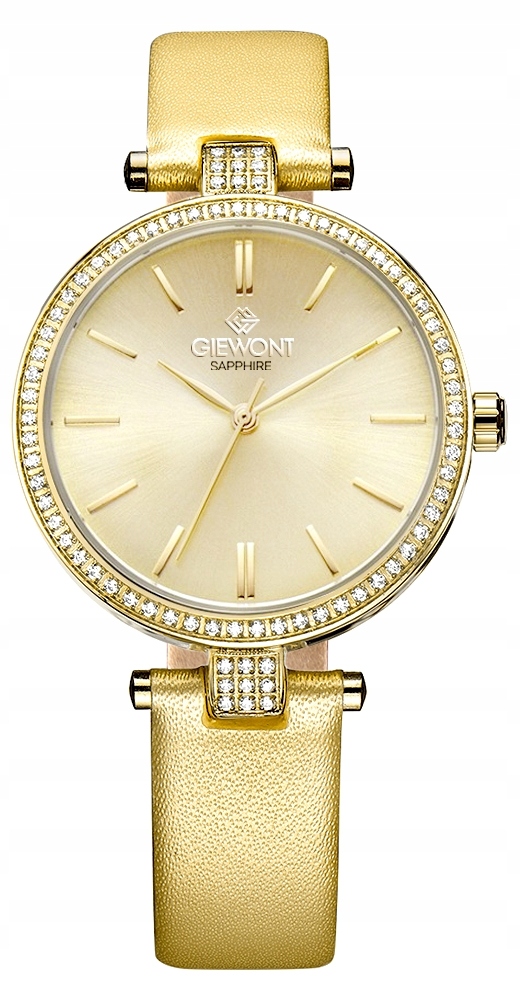 Zegarek Damski Giewont Sapphire Złoty GW9890-A3 – Elegancja na Twoim Nadgarstku