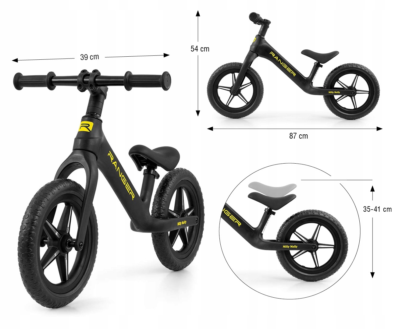 Ergonomiczny kształt i komfort jazdy