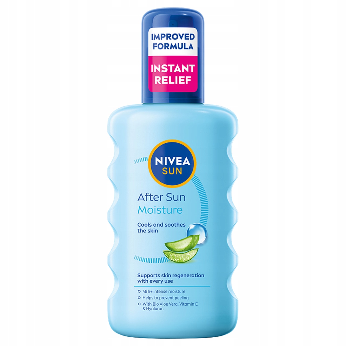 NIVEA After Sun Moisture* – Nawilżający balsam po opalaniu 200ml dla zdrowej skóry