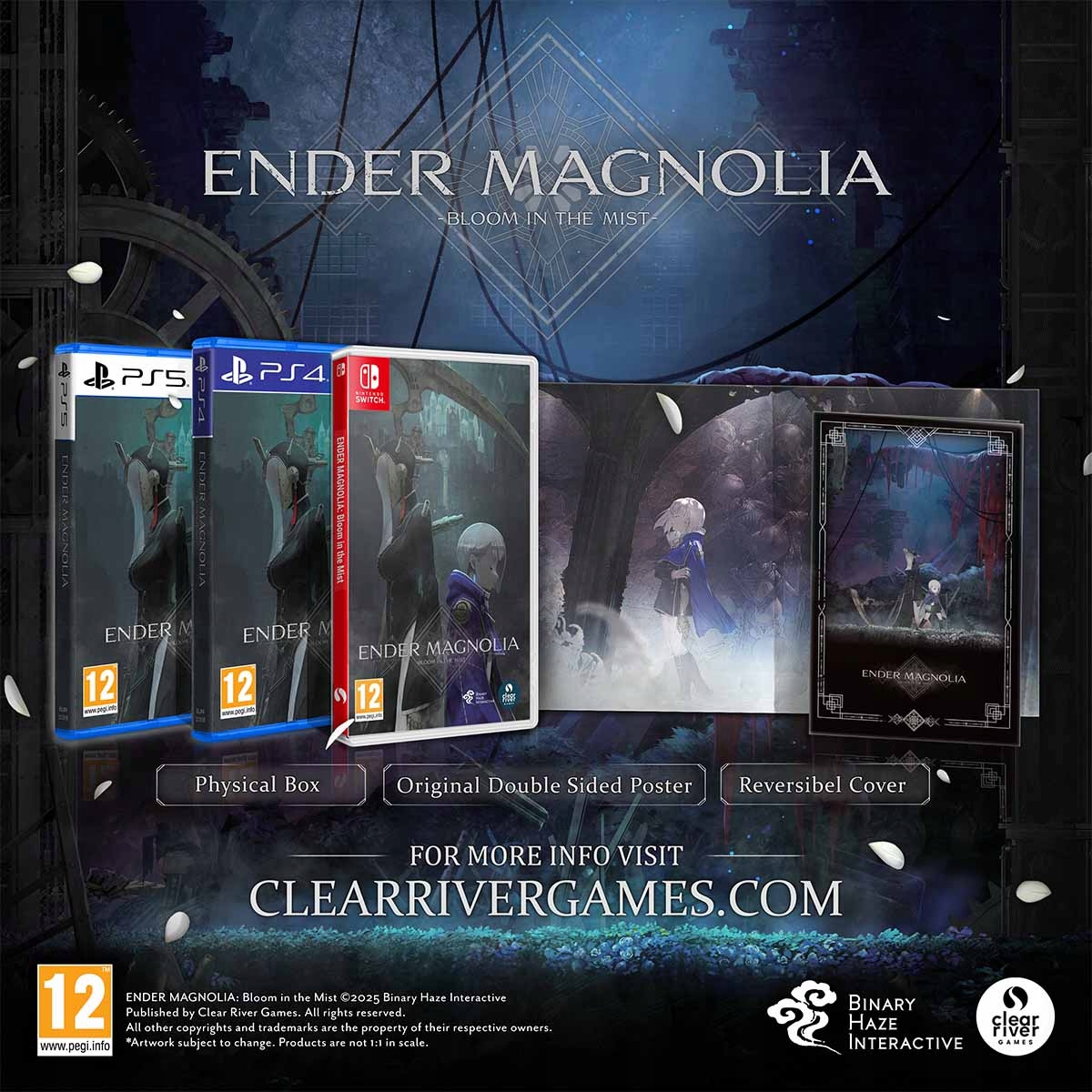 Zawartość pudełka gry Ender Magnolia