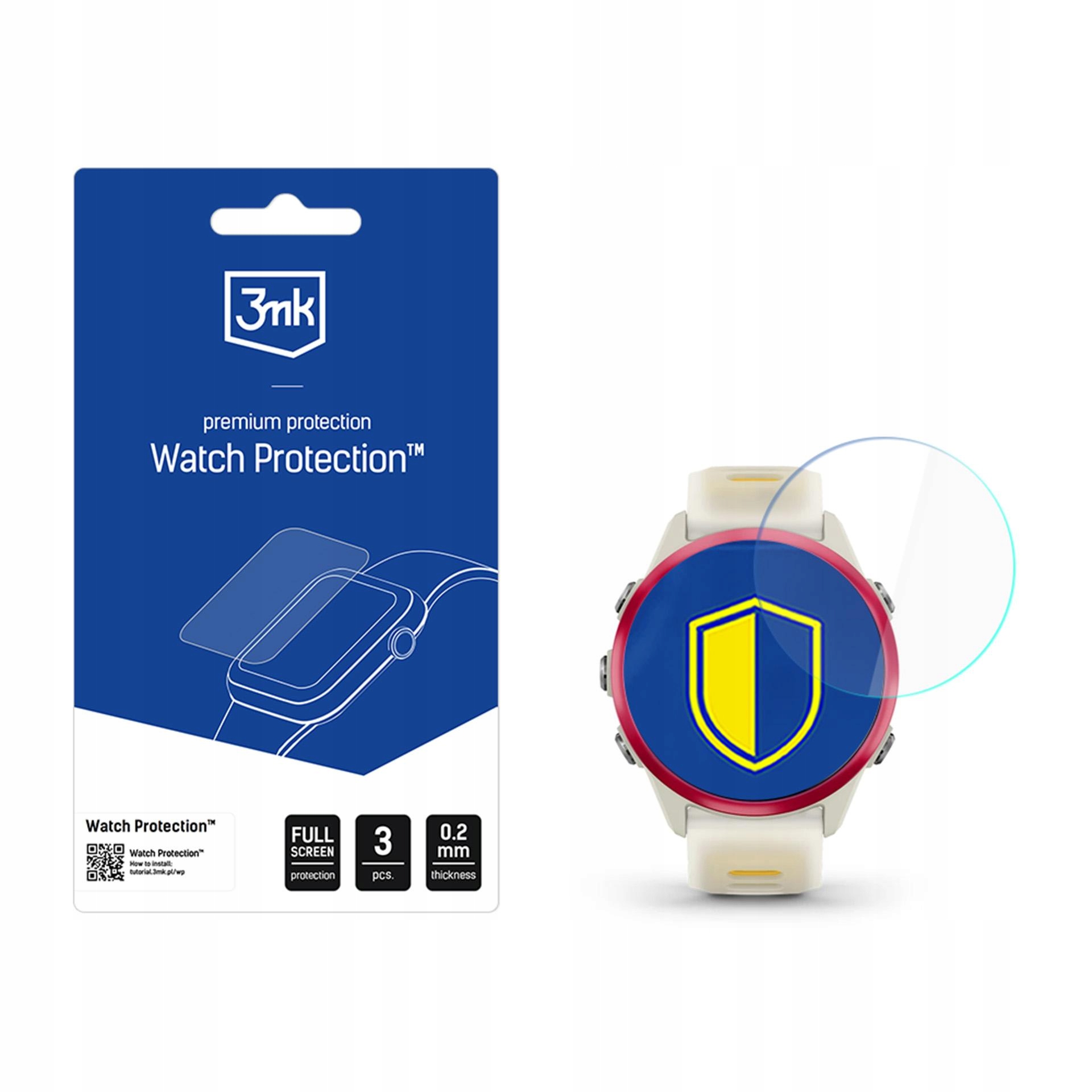 Garmin Forerunner 570 (42mm) - 3mk Watch Protection ARC – Ochrona Twojego smartwatcha