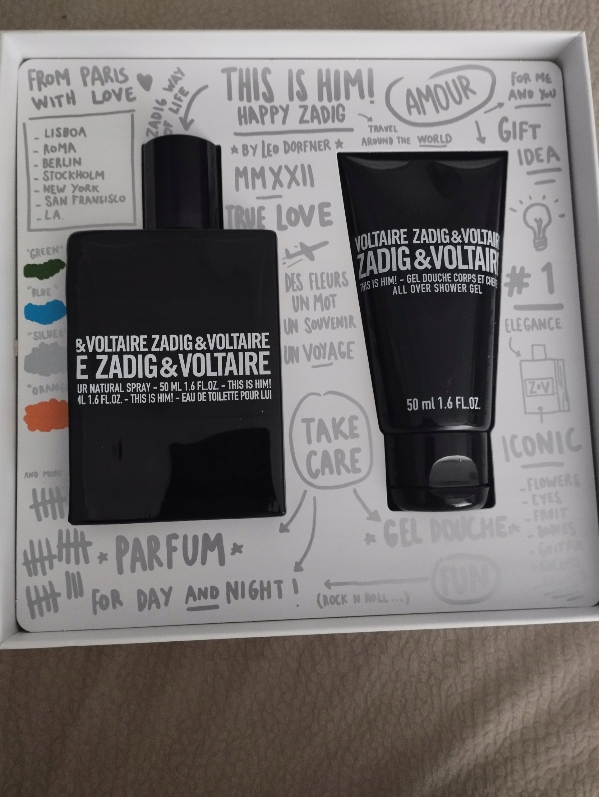 Zestaw Zadig & Voltaire: This Is Him – Idealny prezent dla mężczyzn