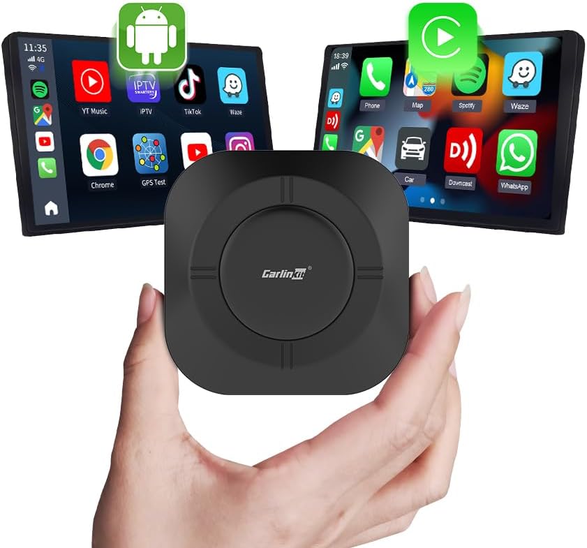 Bezprzewodowe połączenie z CarPlay i Android Auto