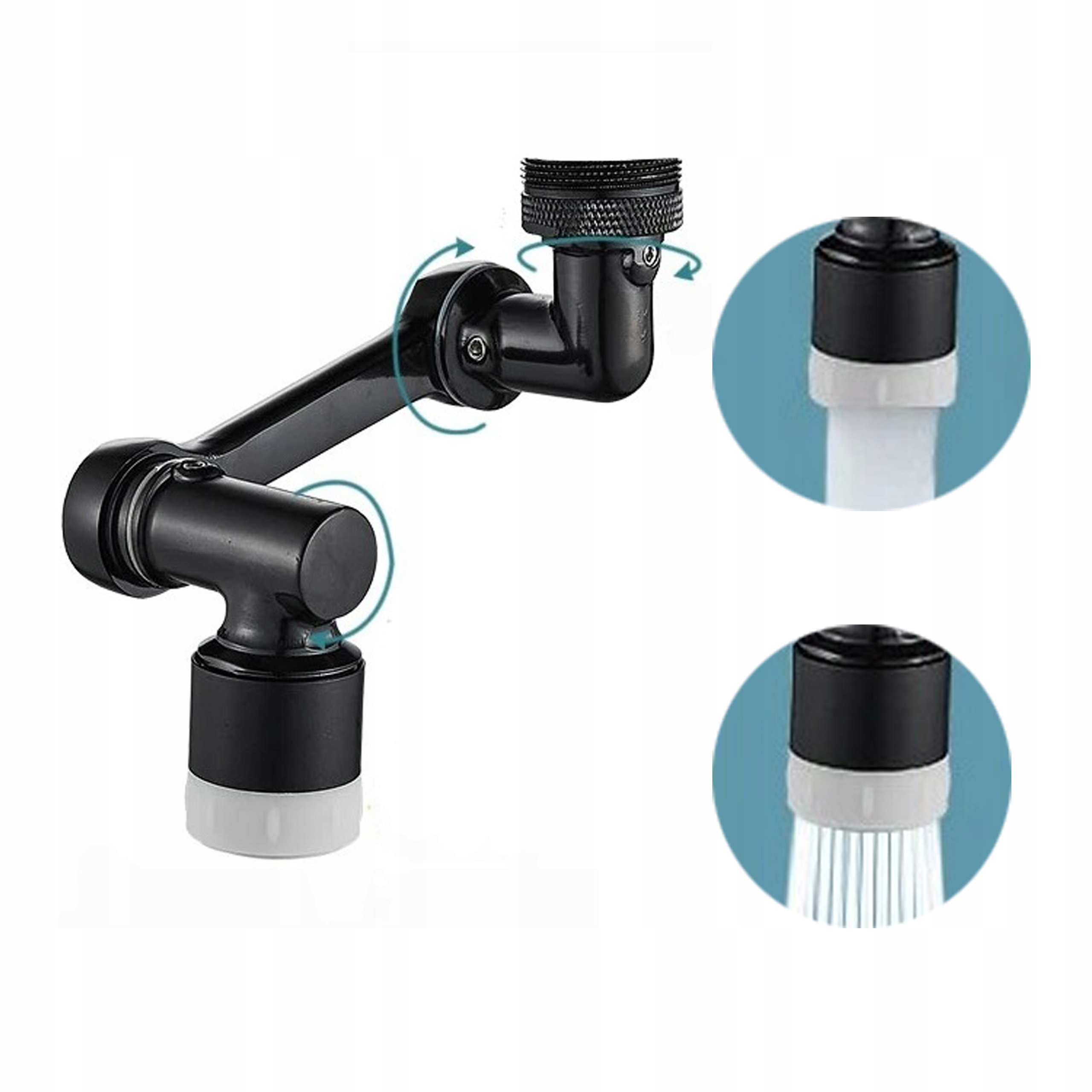 Obrotowa nasadka – Rotacja o 1080 stopni dla maksymalnej wygody