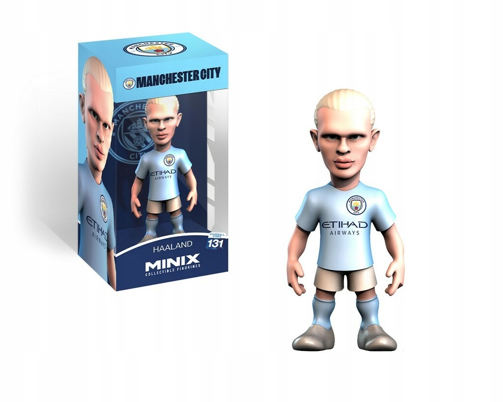 Figurka Minix MINIX MANCHESTER CITY - ERLING HAALAND – Idealna dla fanów piłki nożnej