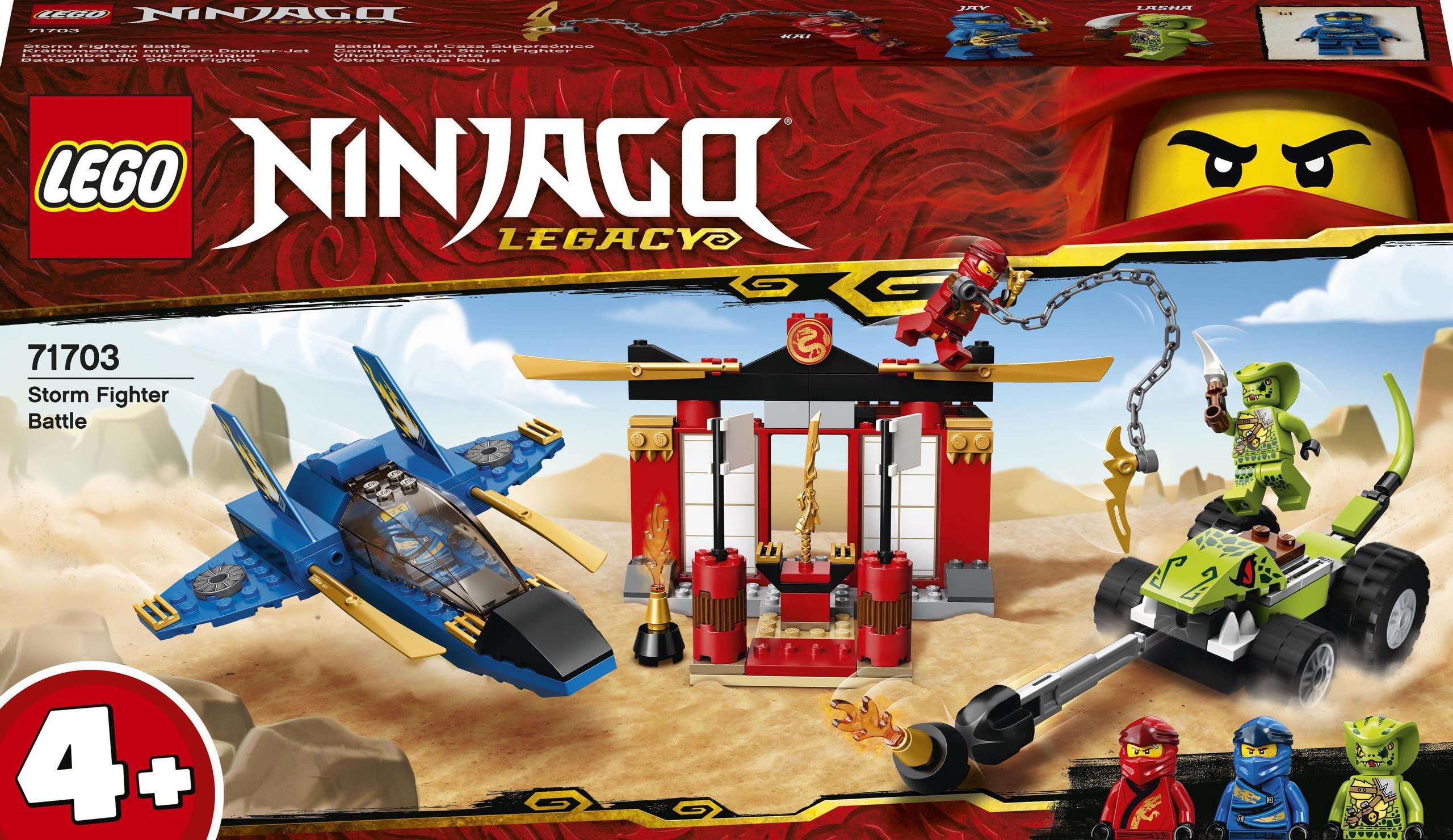 LEGO Ninjago Bitwa burzowego myśliwca (71703) – Emocjonująca przygoda w świecie ninja