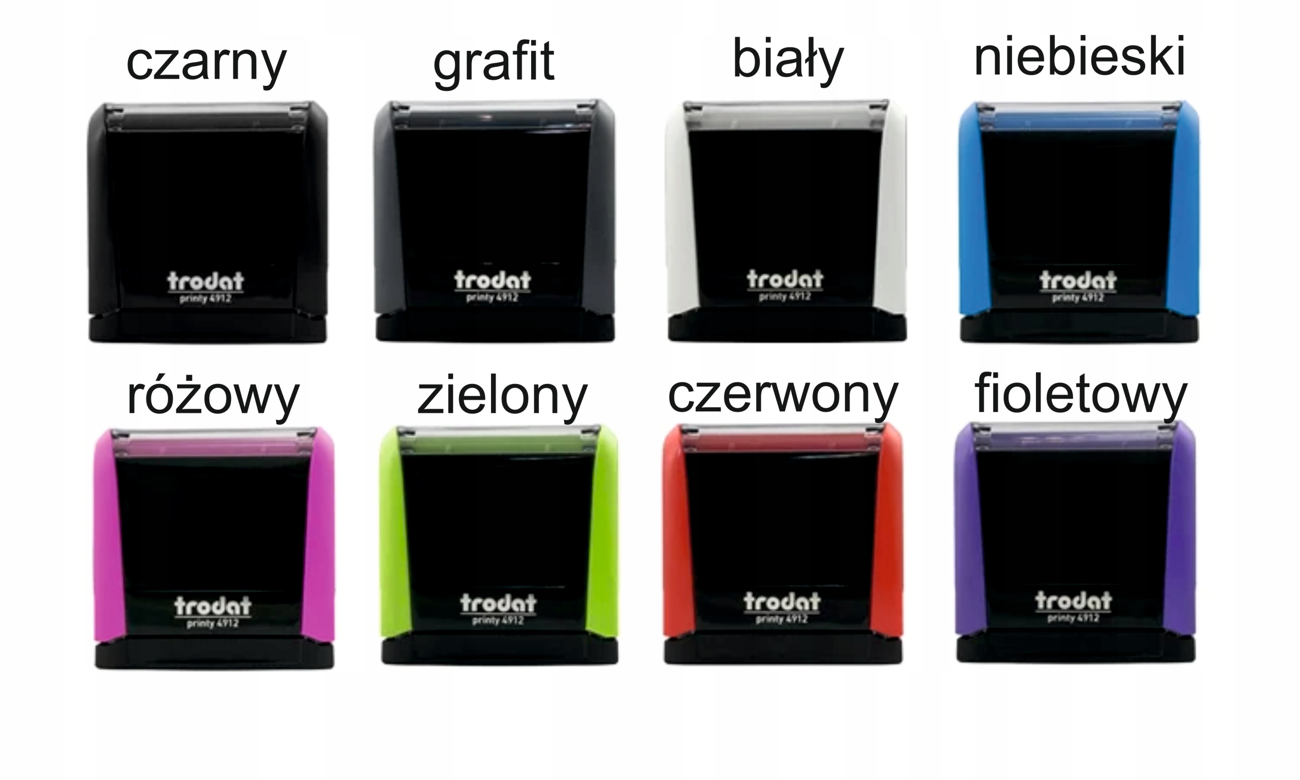 Trodat PIECZĄTKA TRODAT PRINTY 4912 CZARNA – Funkcjonalność i styl w jednym