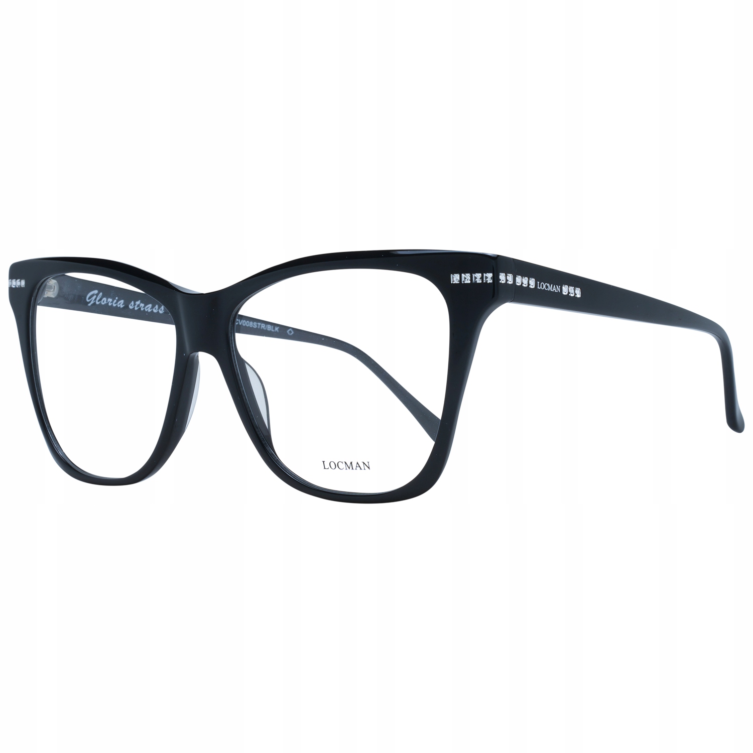 Ramki do okularów Damski Locman LOCV008STR 59BLK – Elegancja i styl w codziennym użytkowaniu