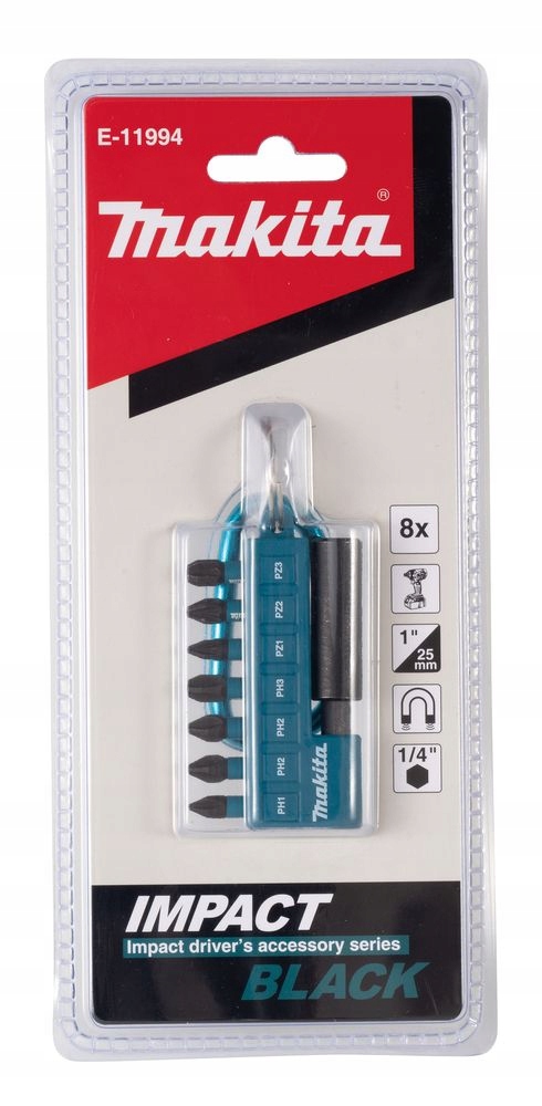 Zestaw wkrętaków SCREW BIT SET – 8 elementów do każdego projektu
