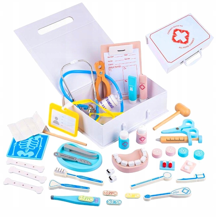 Wysokiej jakości drewniane akcesoria – Gładkie krawędzie i kolorowe wykończenie