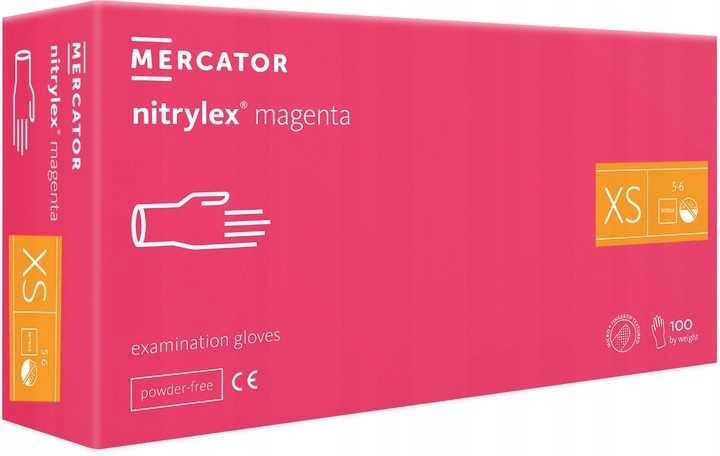 Rękawice Nitrylowe 100 szt. 6-XS Nitrylex Magenta – Idealna ochrona dla Twoich rąk