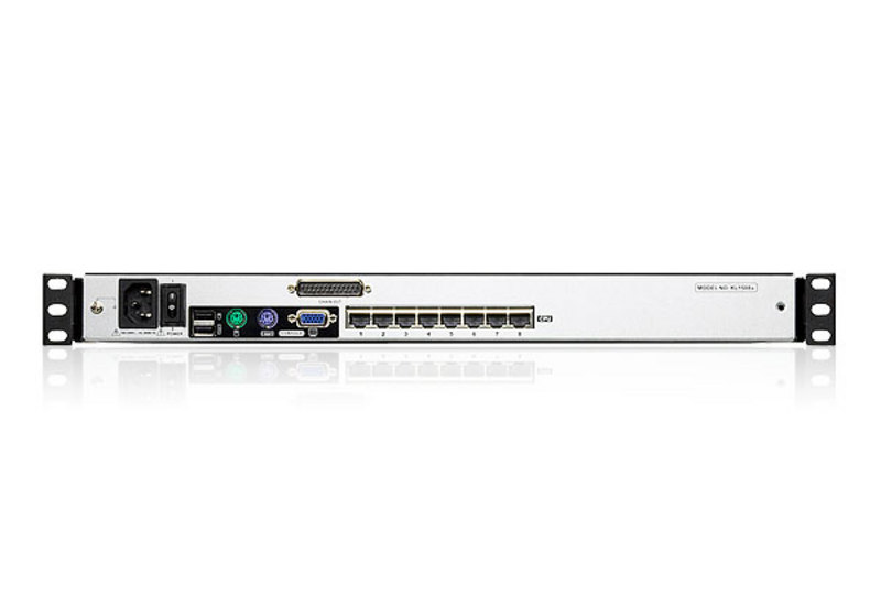 Funkcjonalność 8-portowego przełącznika KVM
