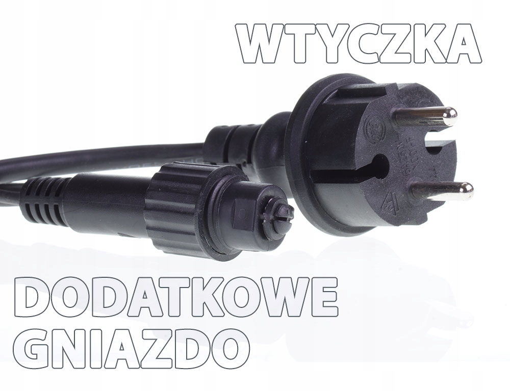 Wspaniałe zimne białe światło – doskonałe do choinek i elewacji
