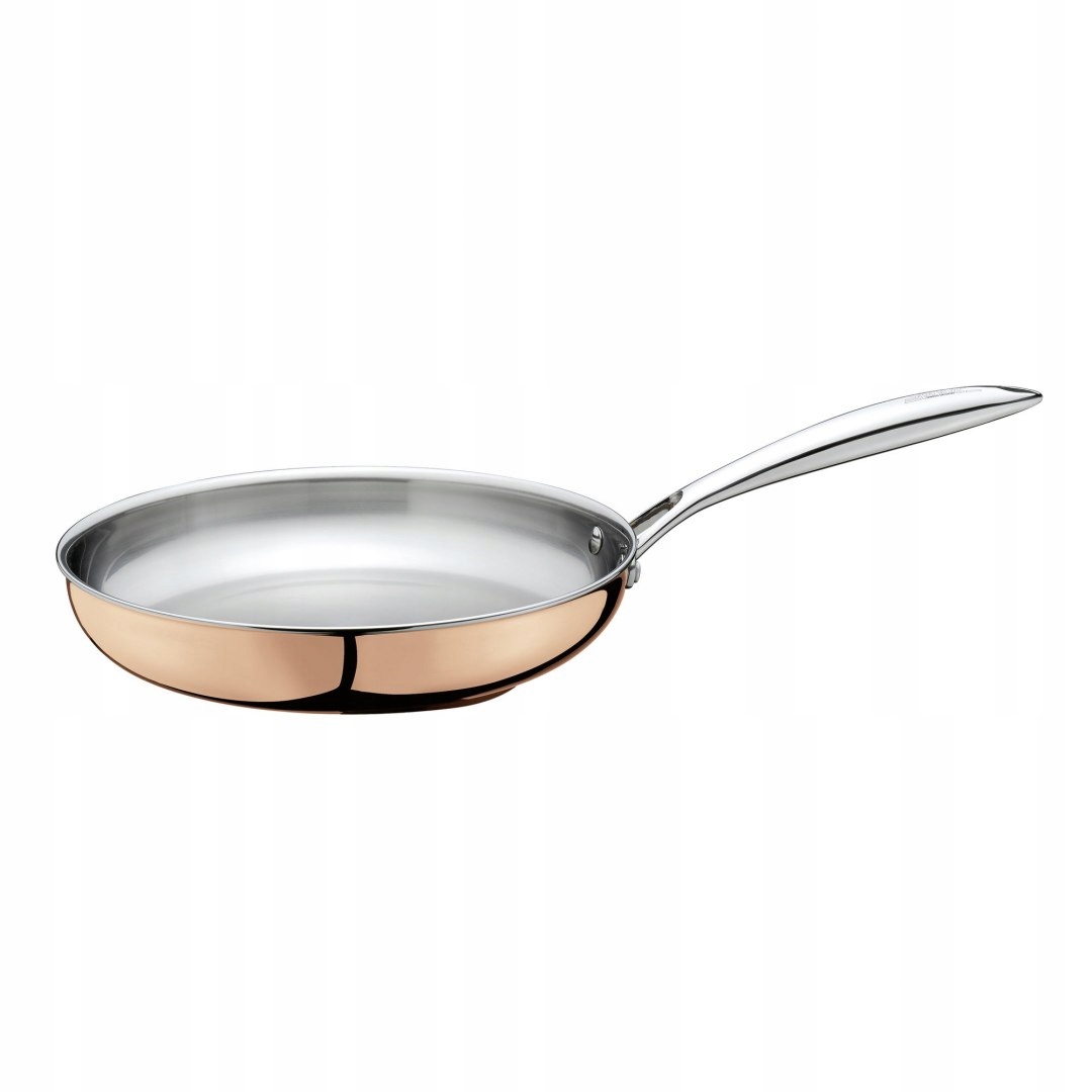 Patelnia miedziana CULINOX 24 cm – Elegancja i funkcjonalność w Twojej kuchni