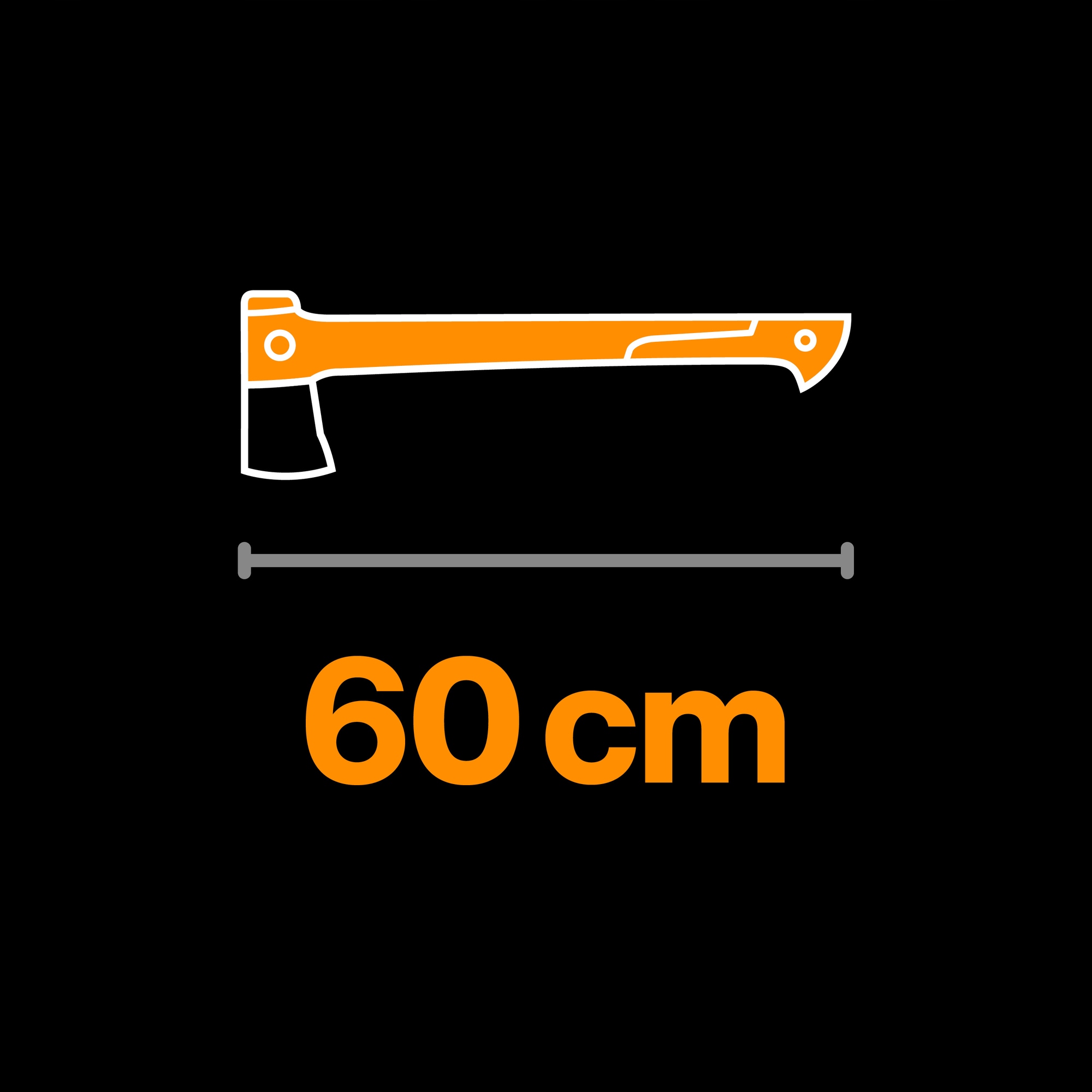 Bezpieczne użytkowanie dzięki haczykowatej końcówce