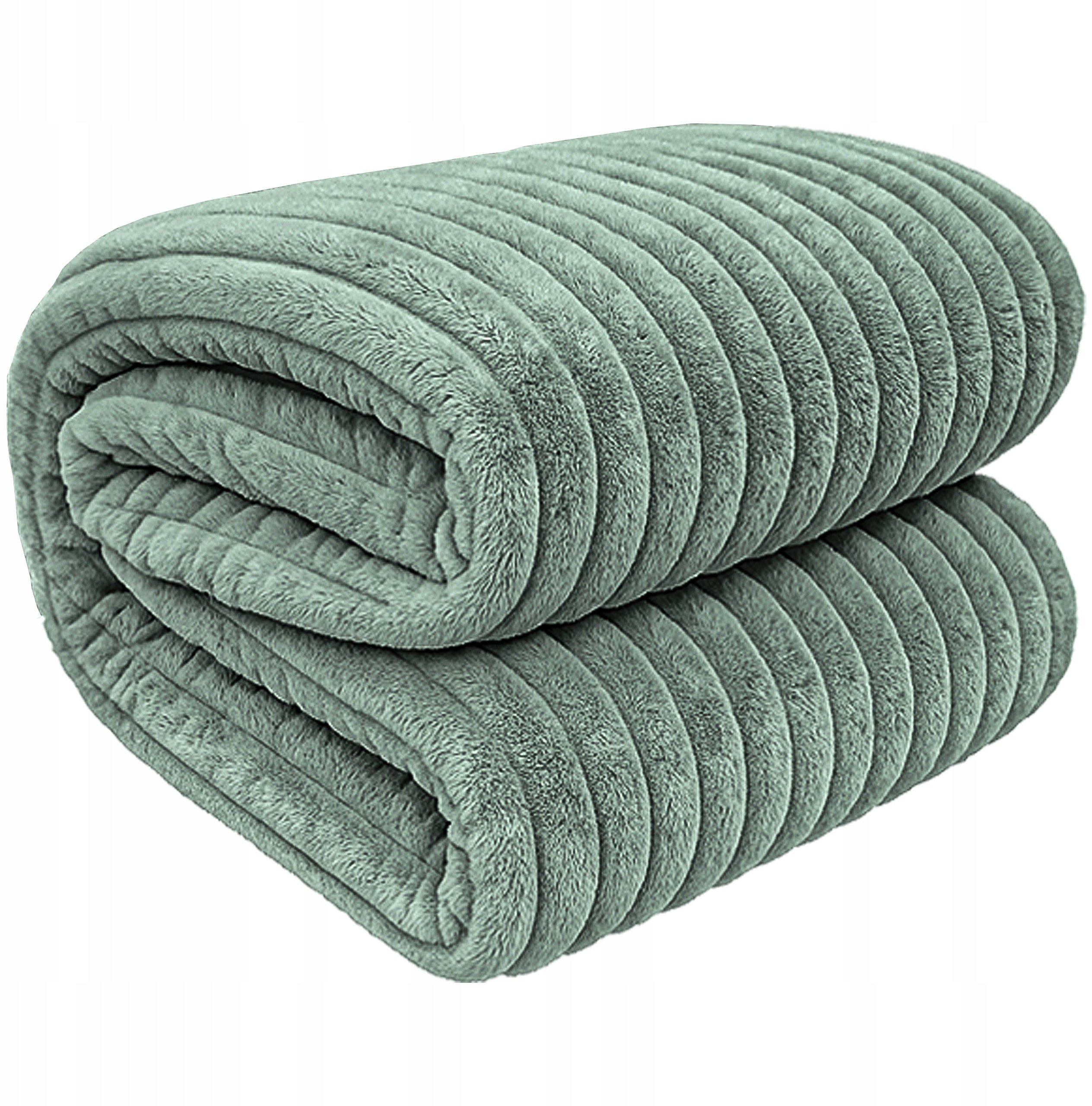 Koc Embossed 160x200 Zielony Lea – Stylowy dodatek do Twojego wnętrza