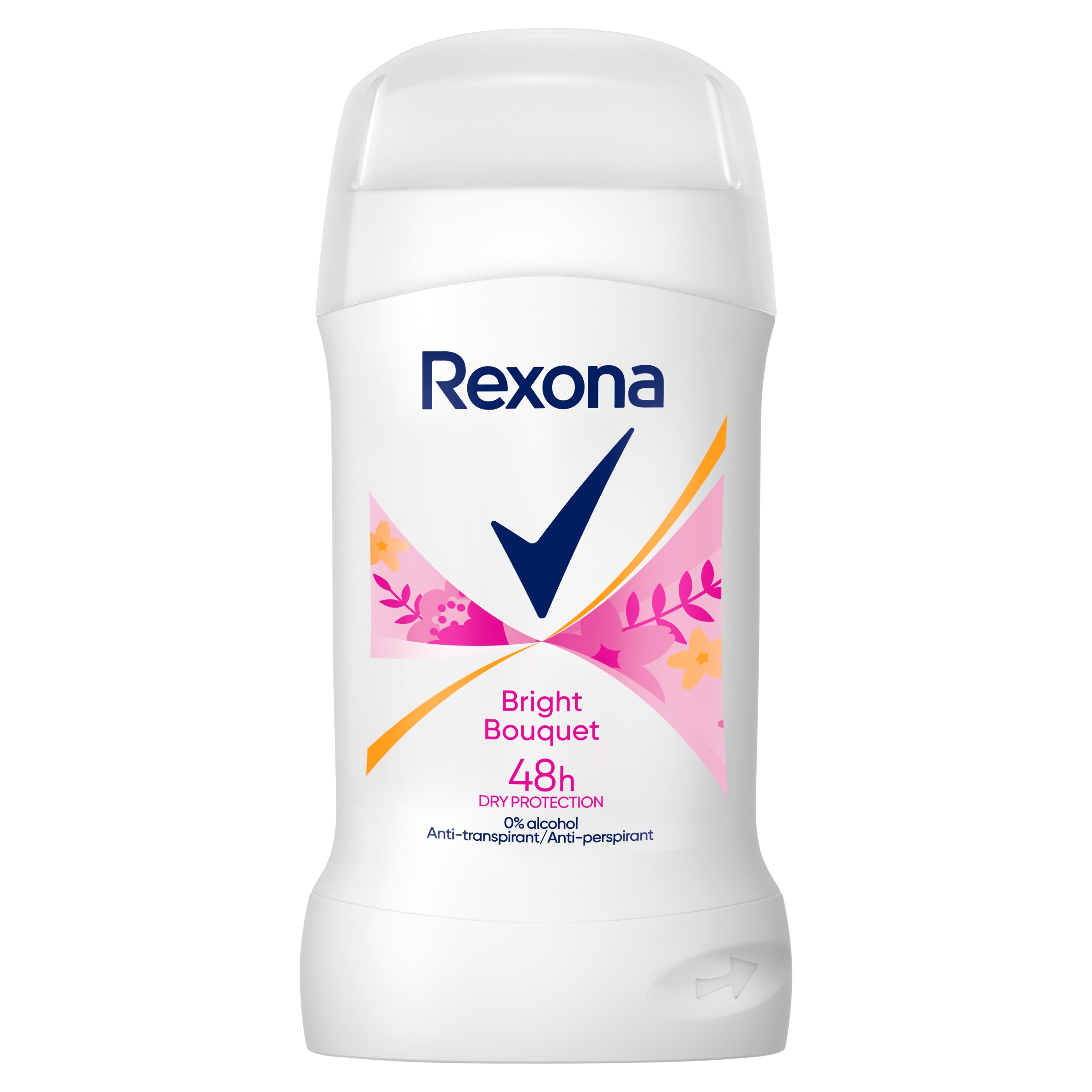 UNILEV REXONA DEO SZTYFT WOM BRIGHT BOUQUET 40ml – Odświeżająca ochrona na 48 godzin