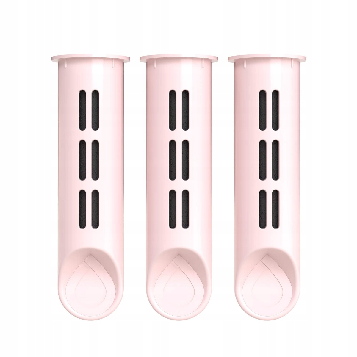 ZESTAW 3 filtry do butelki filtrującej Dafi SOFT i SOLID baby pink – Czysta woda w zasięgu ręki
