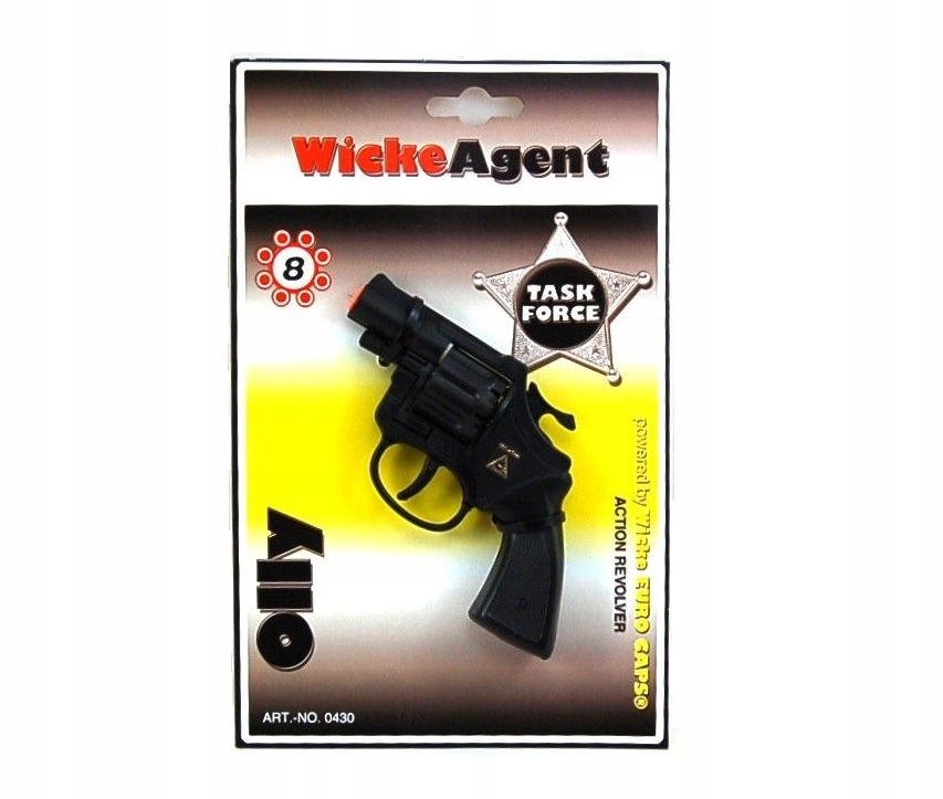 Pistolet na spłonkę Olly 8-strz. – Idealna zabawka dla małych kowbojów