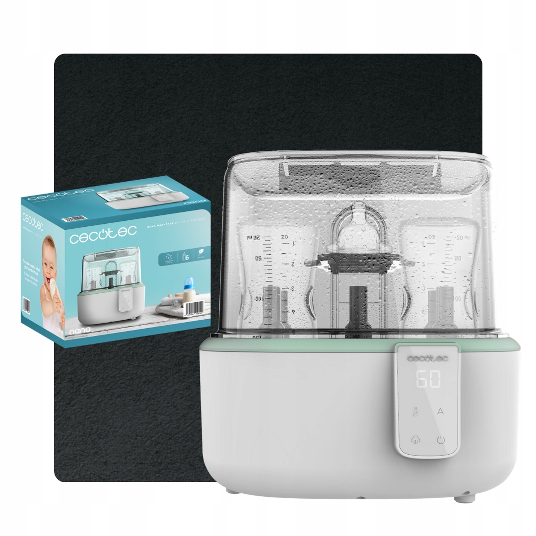 Szybka sterylizacja w 8 minut – oszczędność czasu dla rodziców