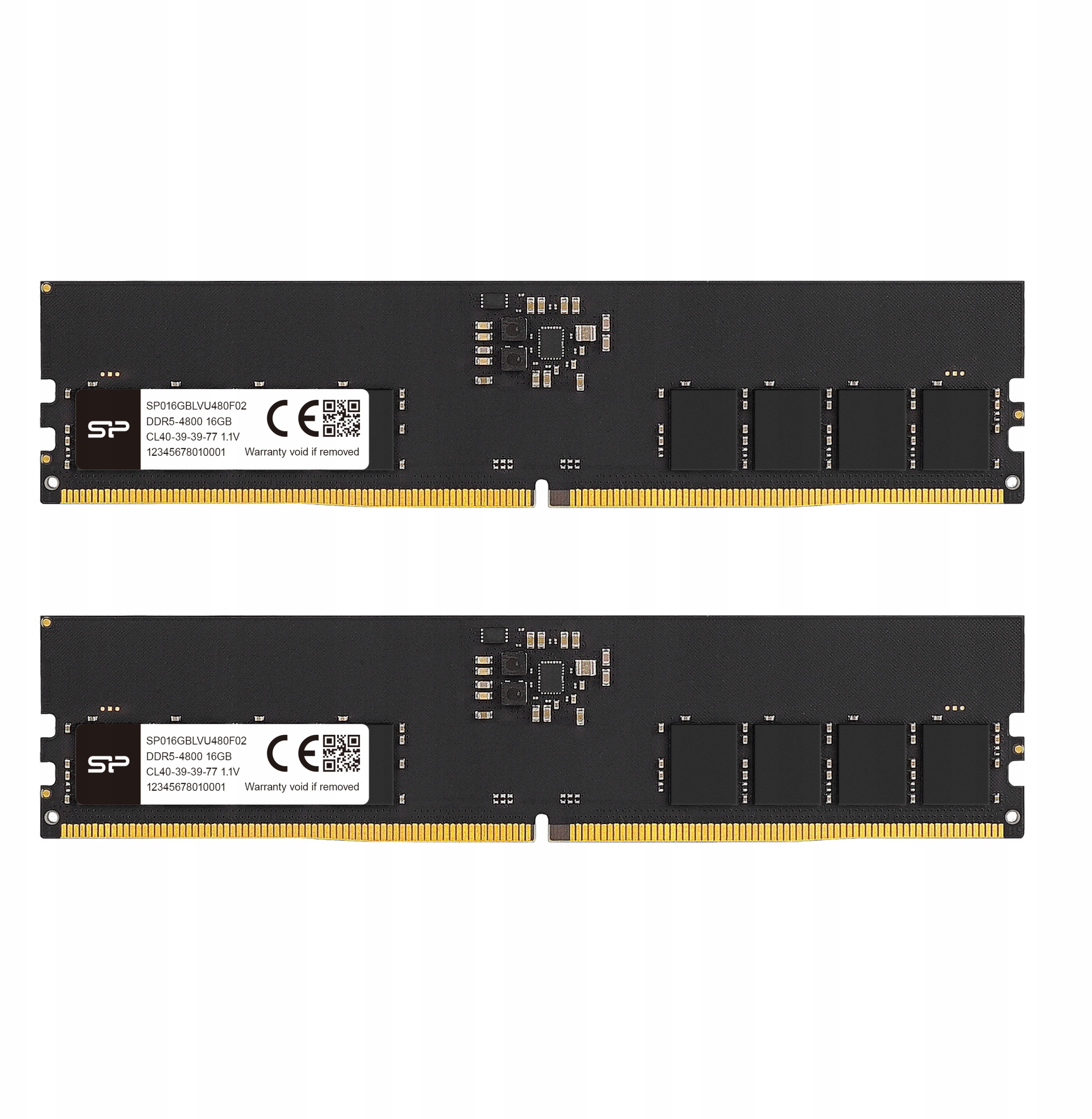 Pamięć RAM DDR5 Silicon Power 32GB (2x16GB) 4800 MHz CL40 – Wydajność na najwyższym poziomie