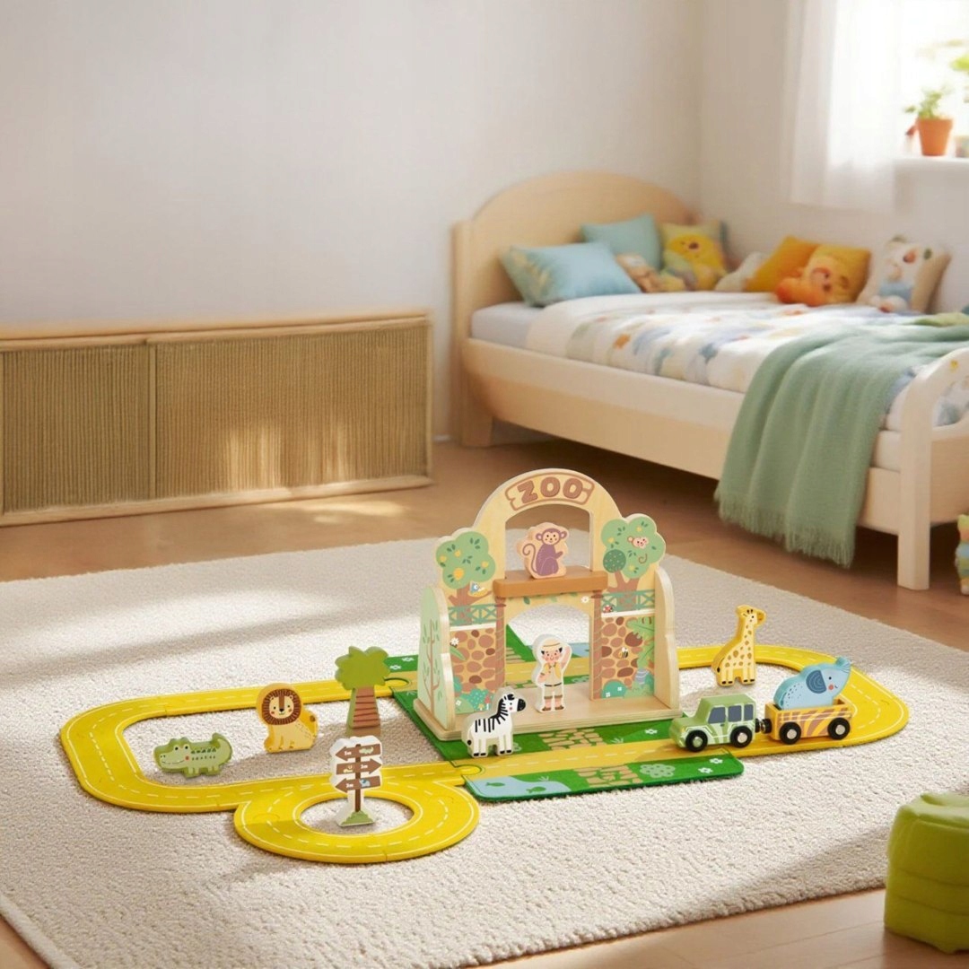 Zestaw Mini ZOO przenośny zestaw torba zwierzęta (TP537) – Stwórz swoje własne zoo wszędzie!