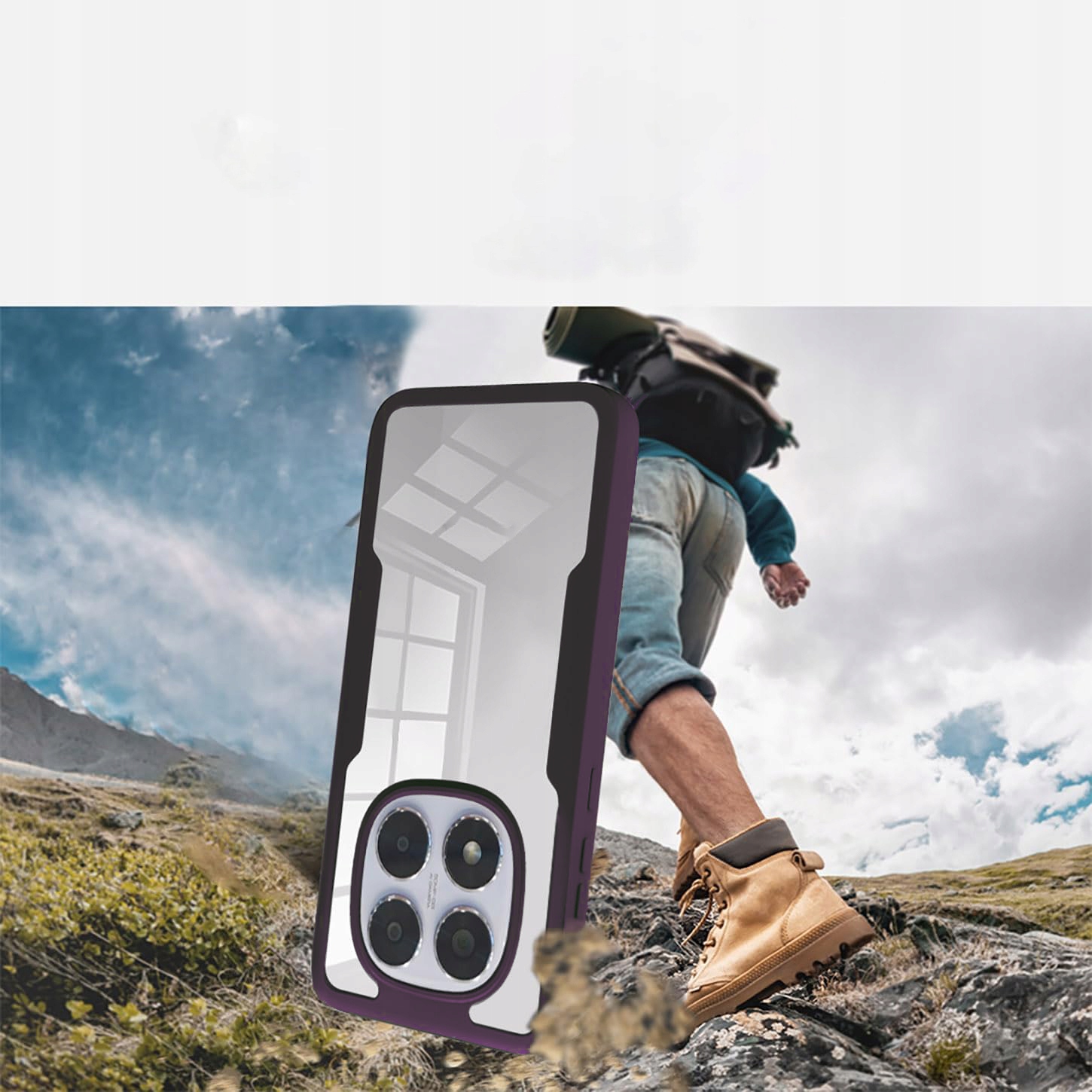 Materiały wysokiej jakości: TPU i PC