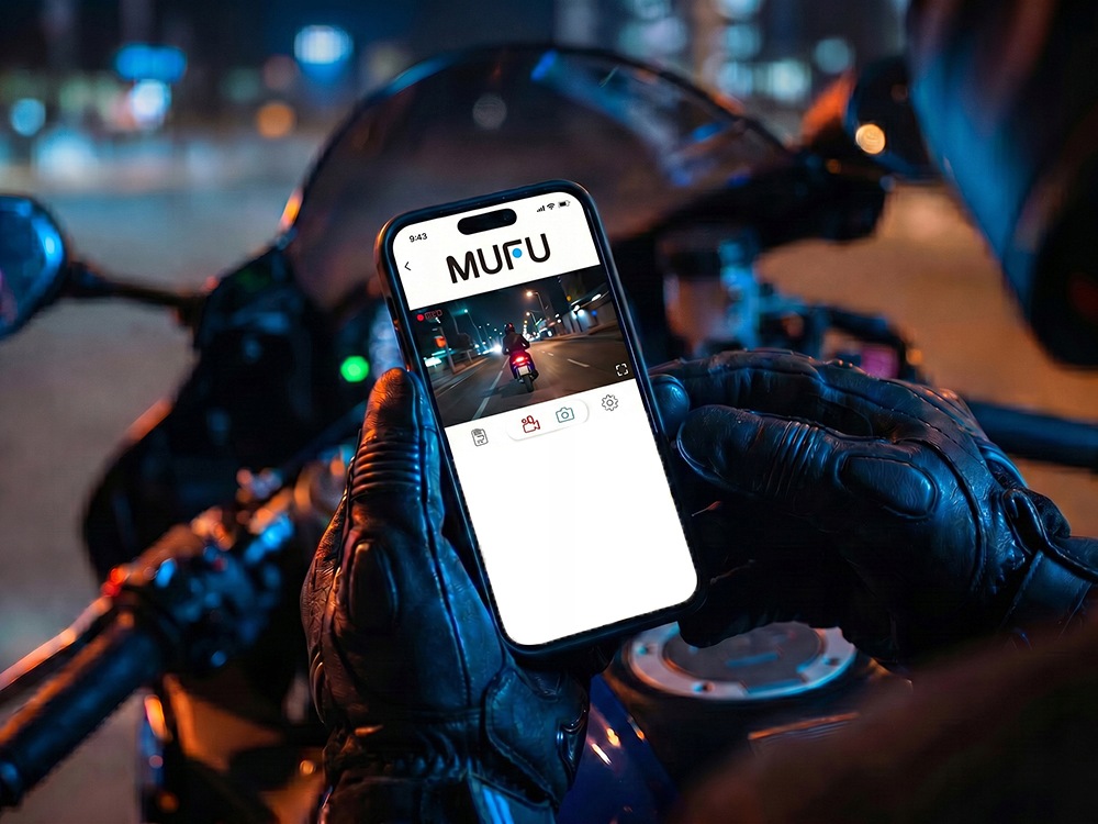 Wbudowane Wi-Fi i aplikacja MUFU Video – Łatwe zarządzanie nagraniami