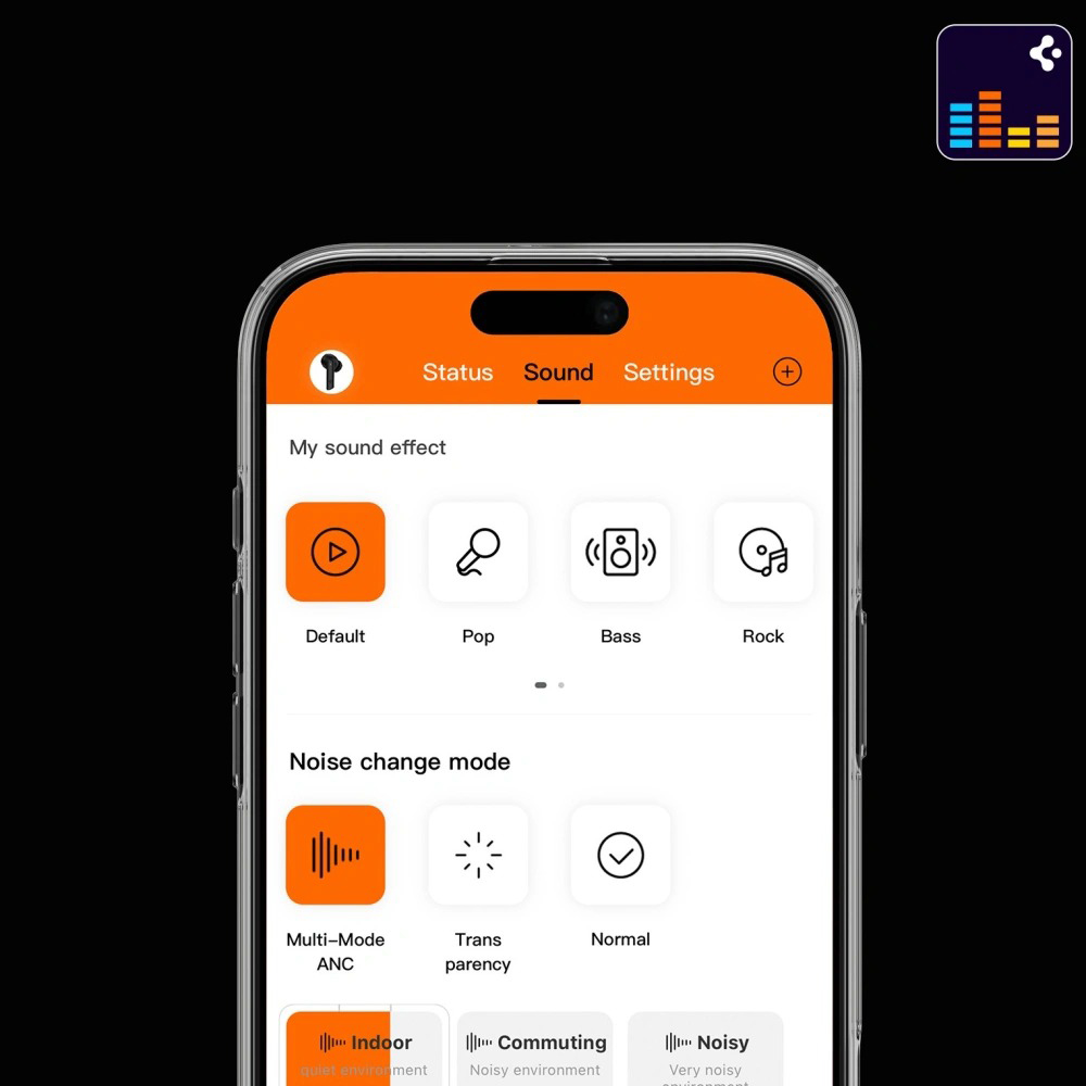 Aplikacja Spigen Audio – Personalizacja dźwięku z pięcioma profilami