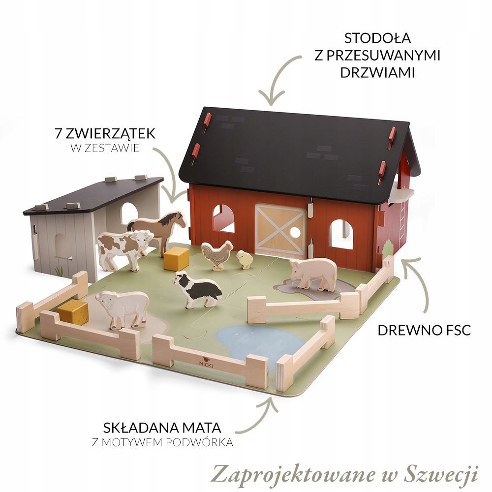 Kreatywna zabawa z drewnianymi zwierzątkami – Rozwijaj wyobraźnię swojego dziecka!
