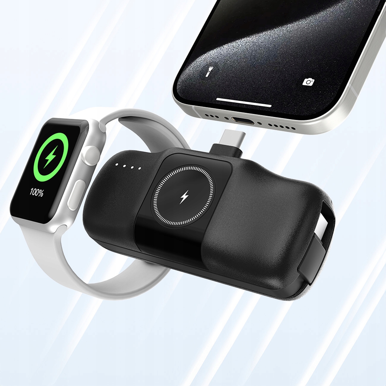 Wbudowany kabel USB-C – Ładowanie bez zbędnych akcesoriów