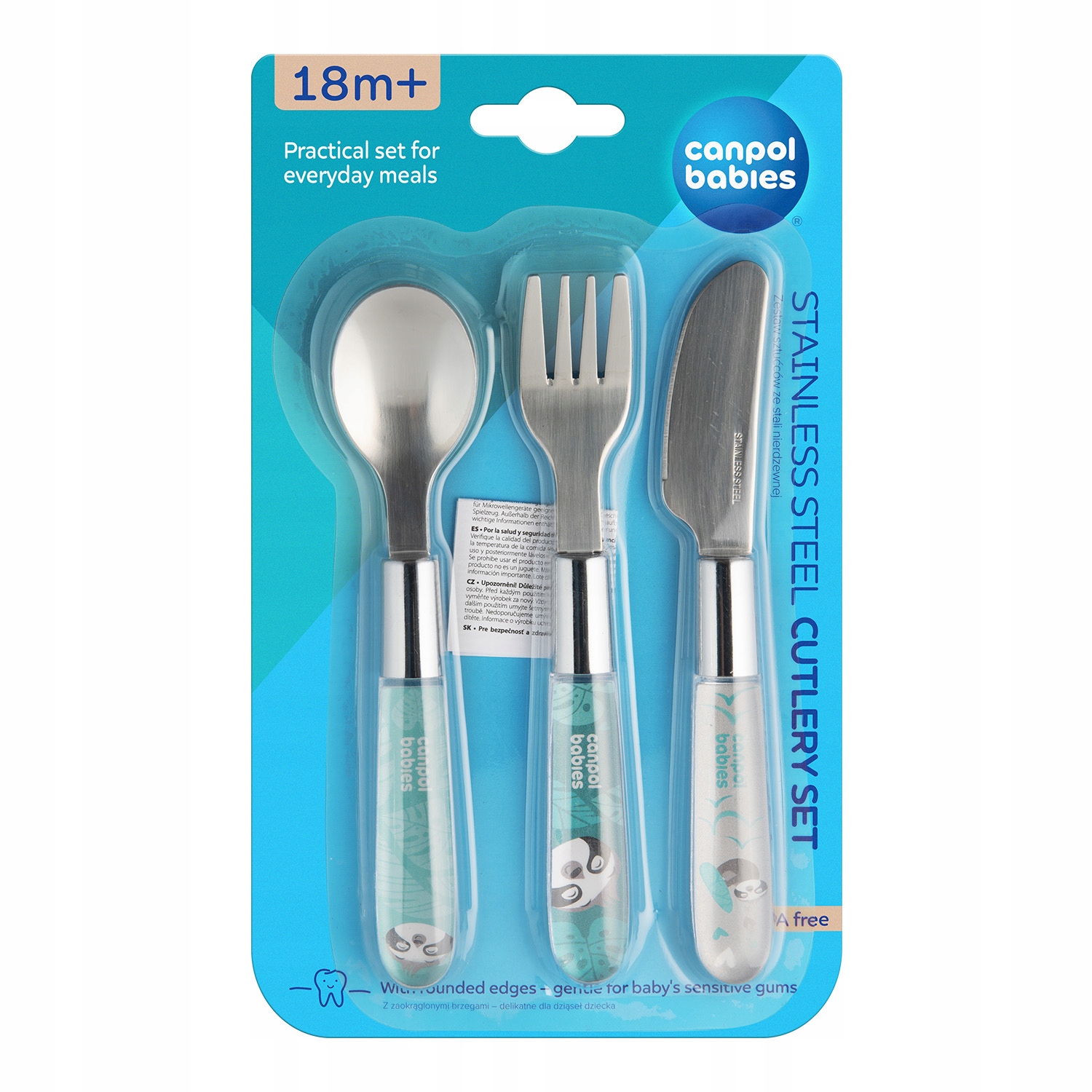 Bezpieczne zaokrąglone brzegi – Ochrona delikatnych dziąseł dziecka