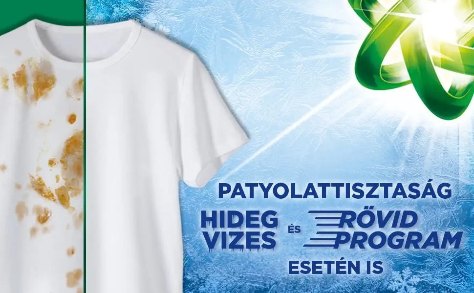 Doskonałe usuwanie zabrudzeń w niskich temperaturach