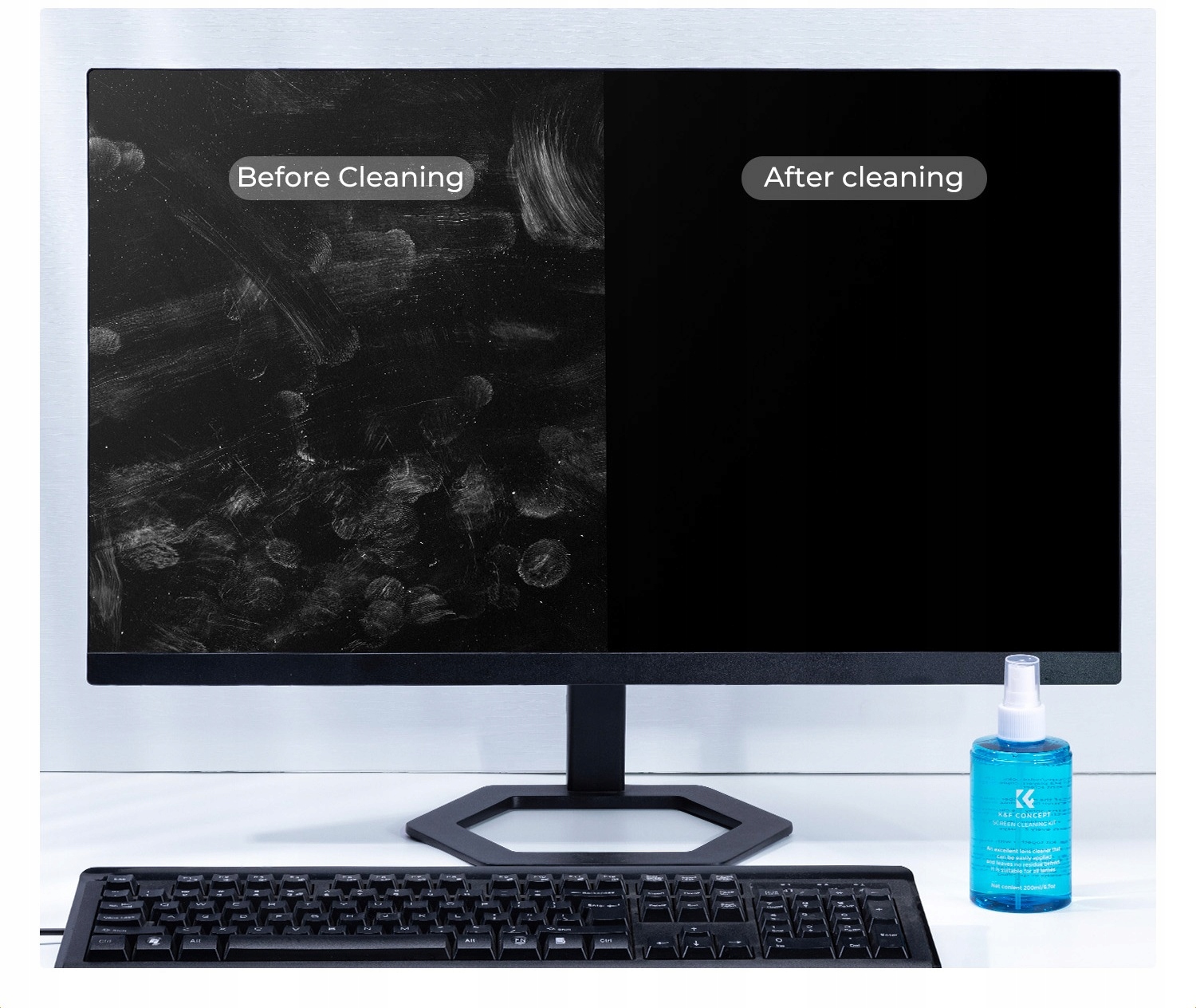 Skuteczny płyn czyszczący bez alkoholu i amoniaku