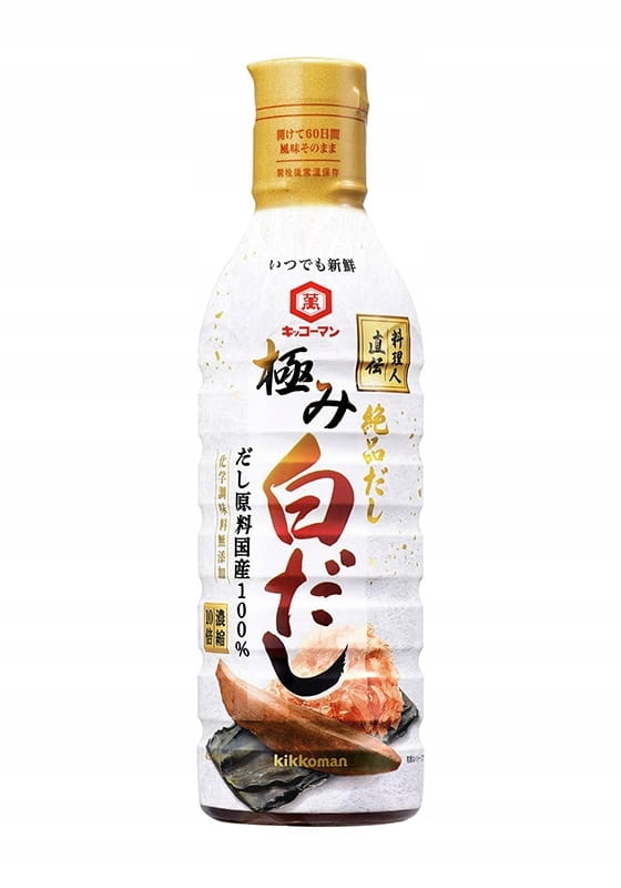 Kiwami Shiro Dashi – Luksusowy świeży biały bulion dashi od Kikkoman