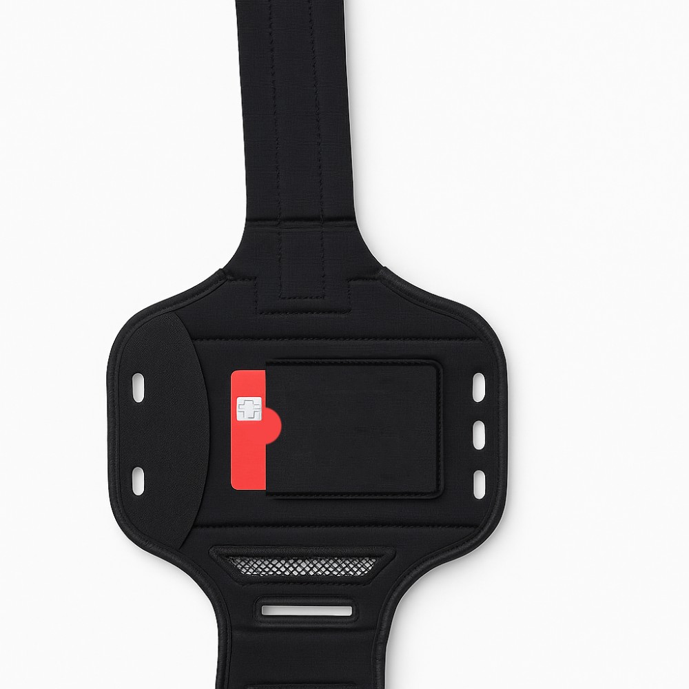 Praktyczne przechowywanie kluczy i kart w zintegrowanej kieszonce