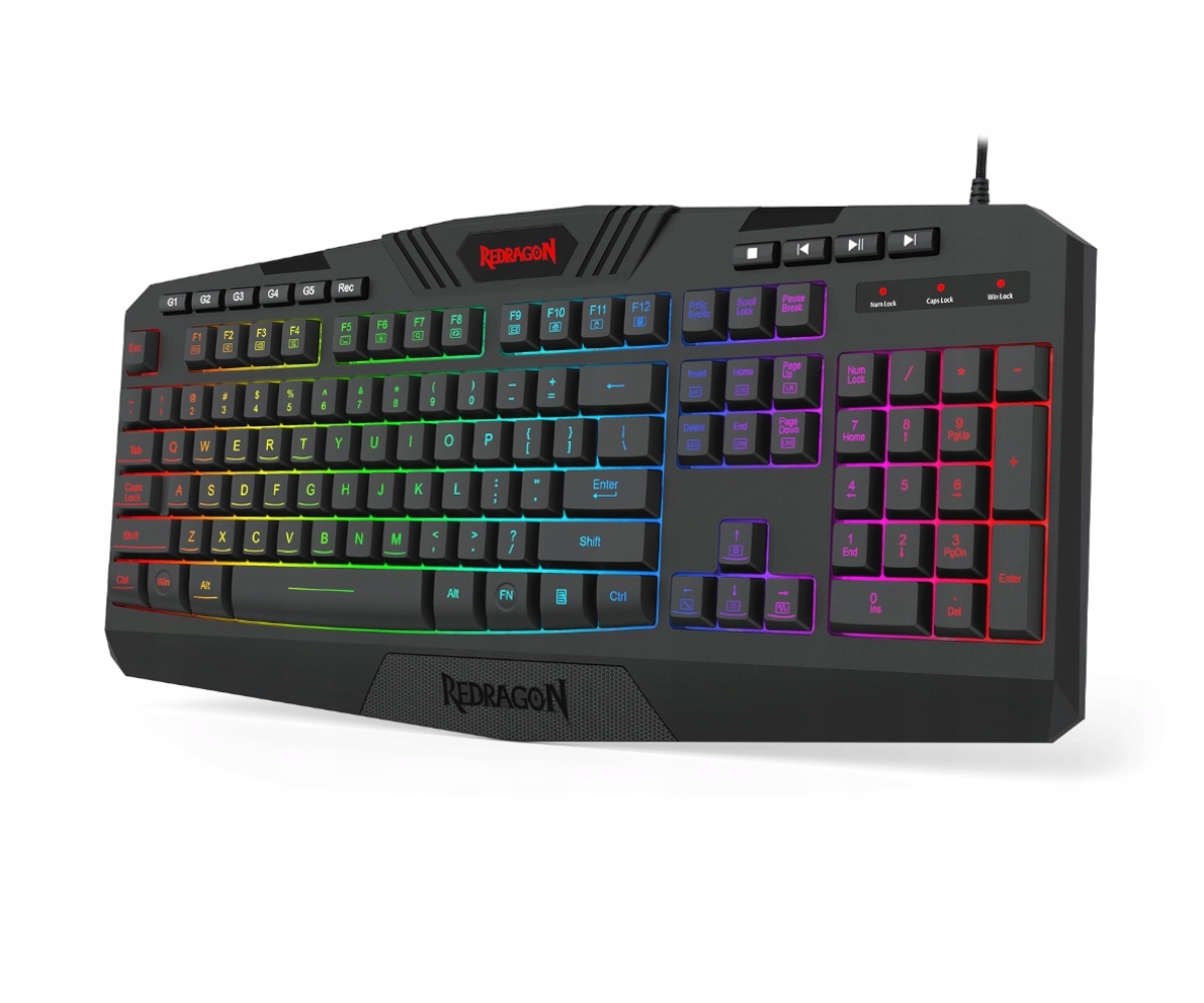 Klawiatura gamingowa z podświetleniem RGB
